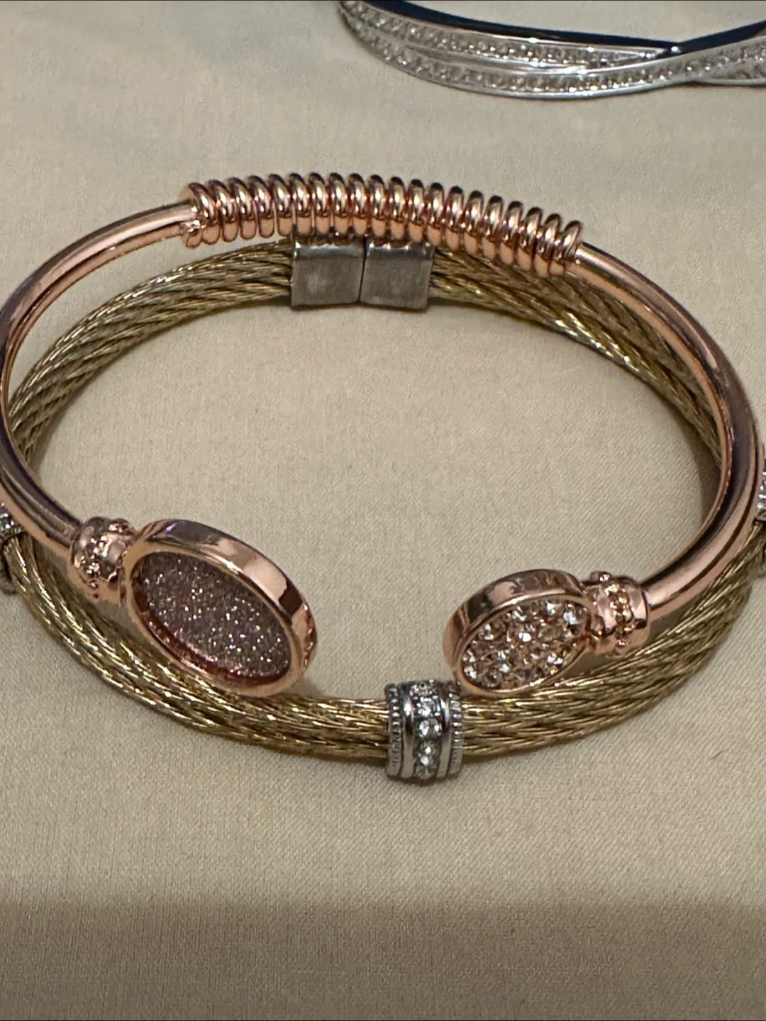 Rose gold bracelet