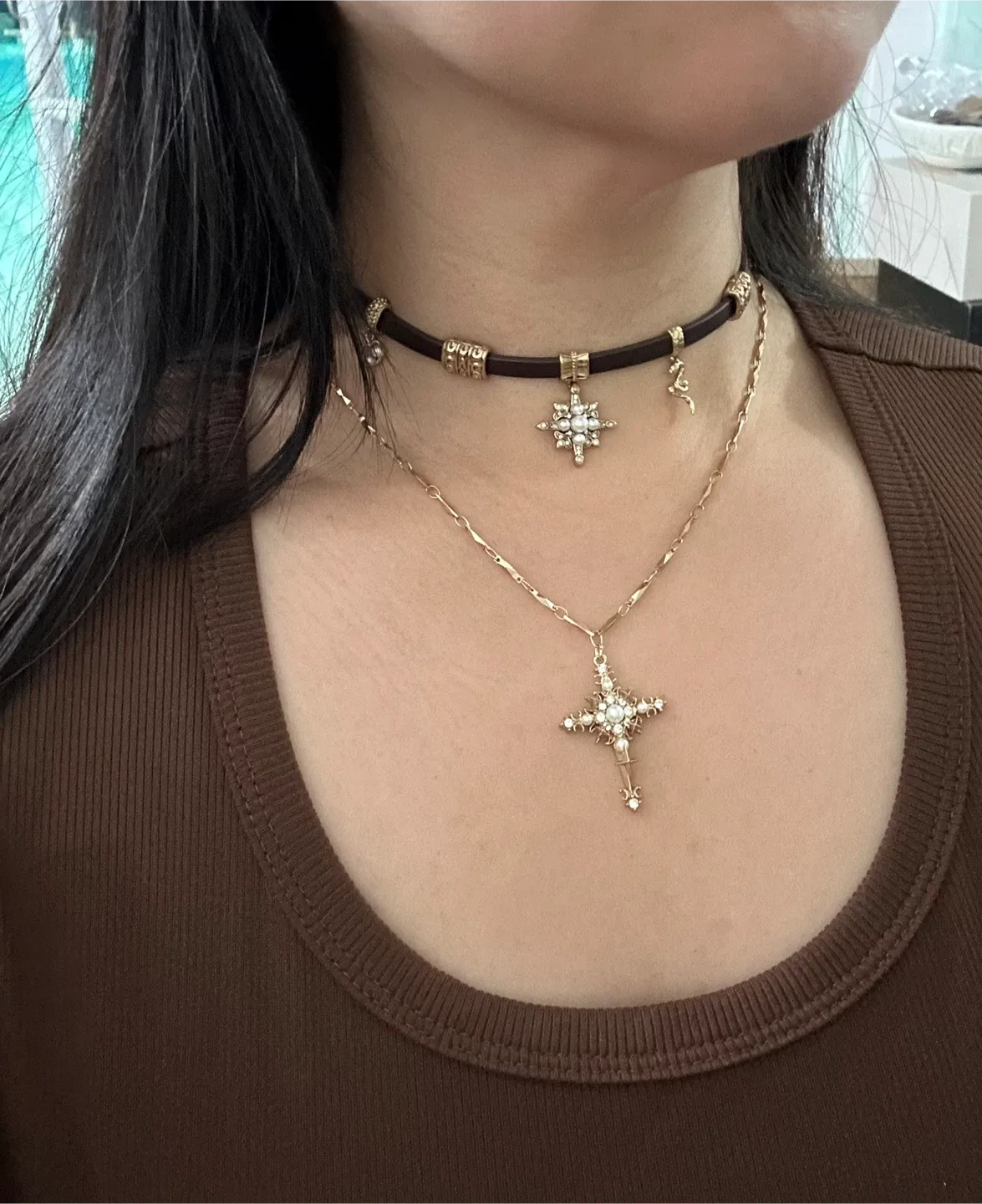 Necklace and Choker Set