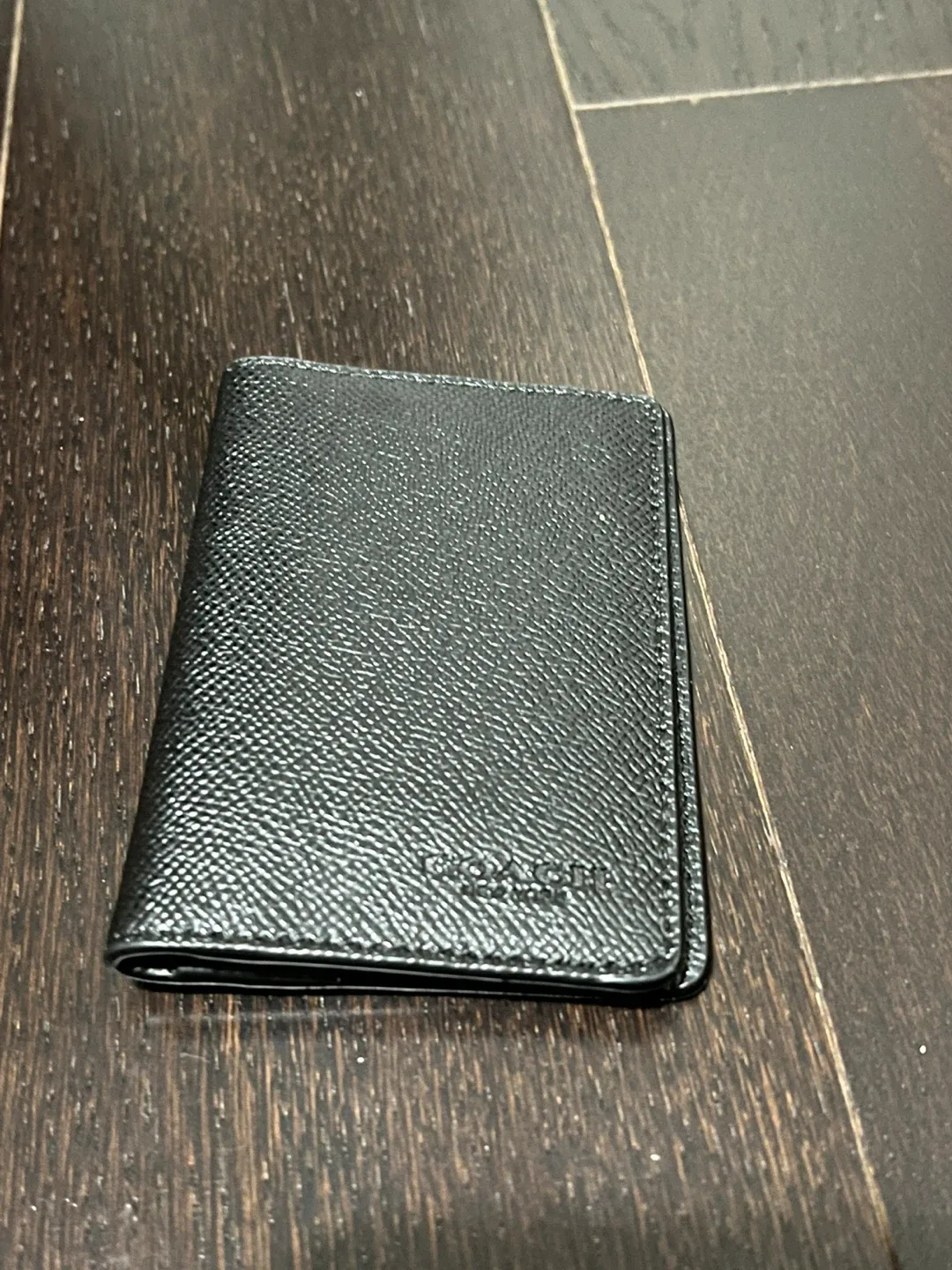 Coach Black Leather Wallet