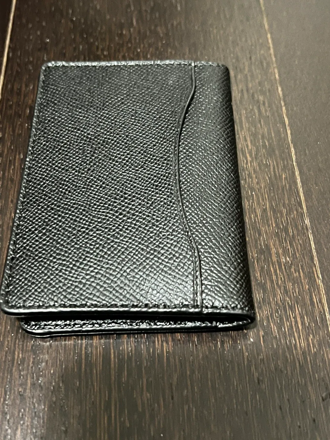Coach Black Leather Wallet image indicator(4)