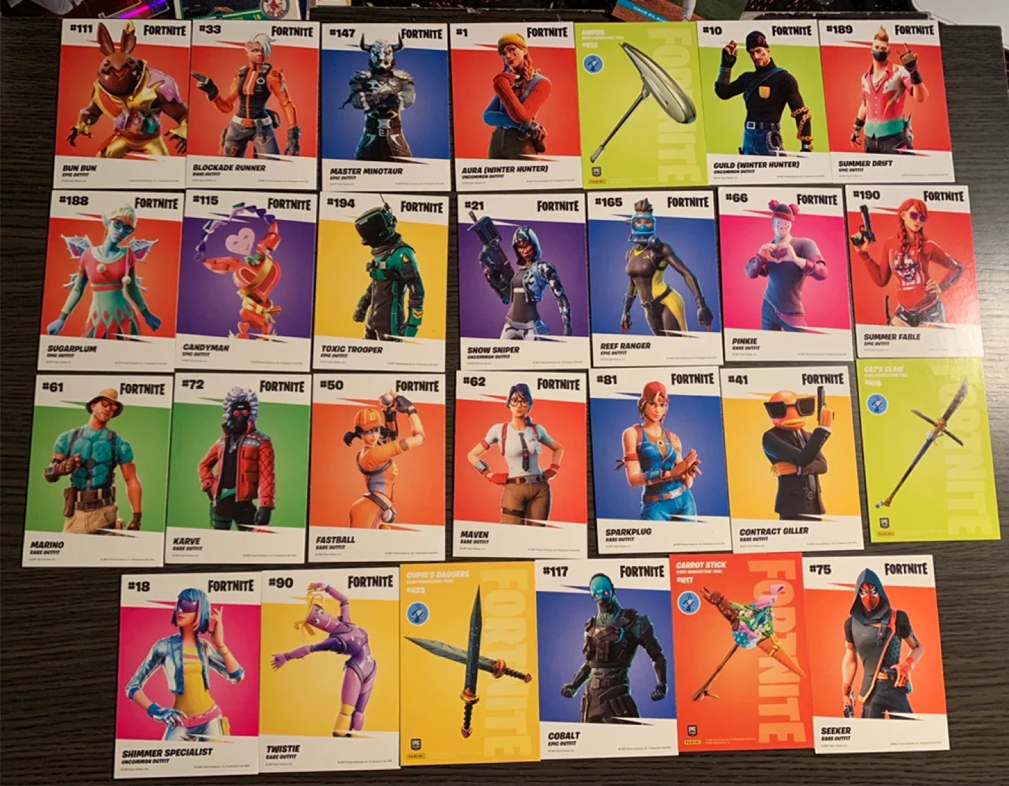 Fortnite Trading Cards