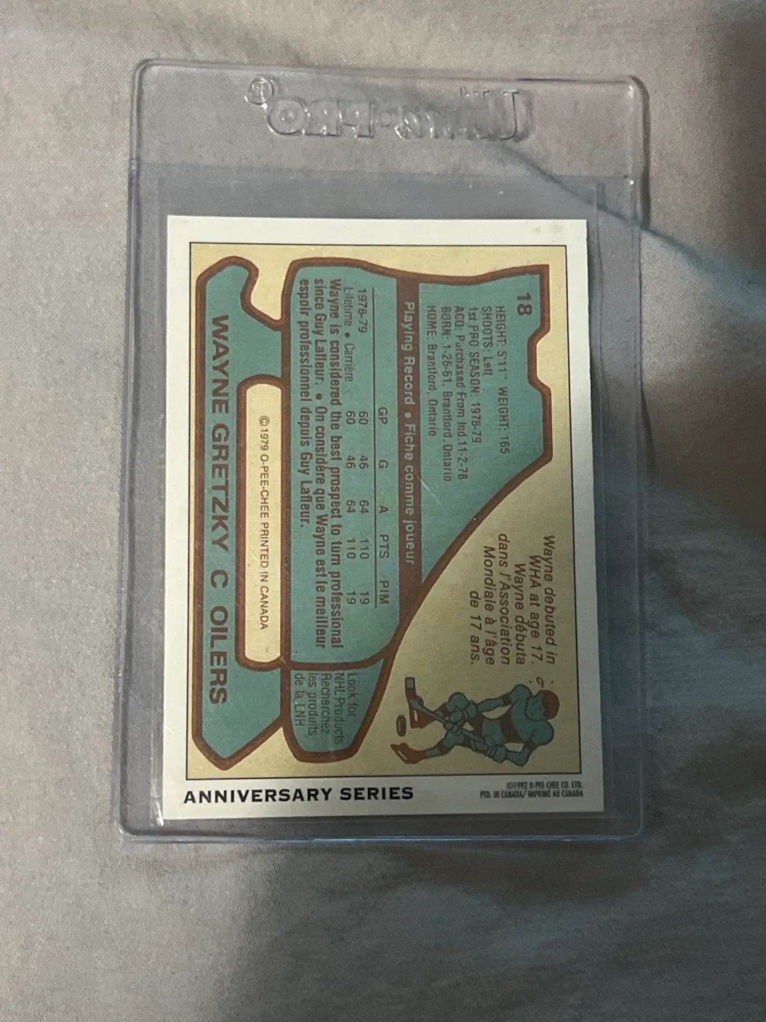 Wayne Gretzky Oilers Trading Card image indicator(2)