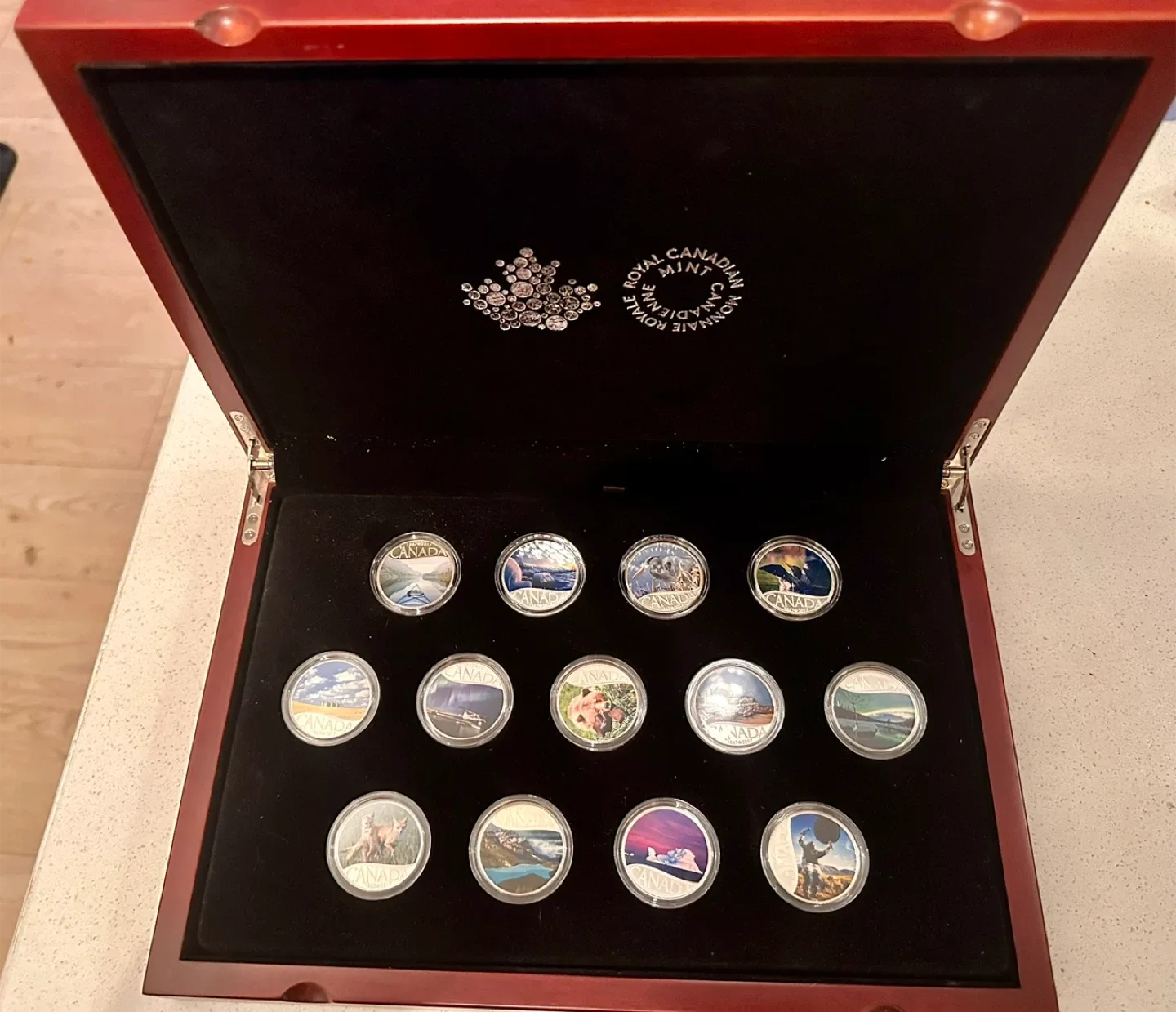 2017 complete set of RCM 150th Canada Anniversary coins.
