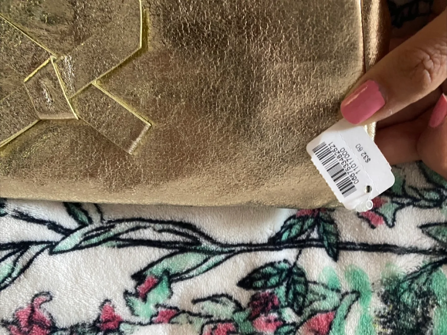 Bath & Body Works Gold Clutch