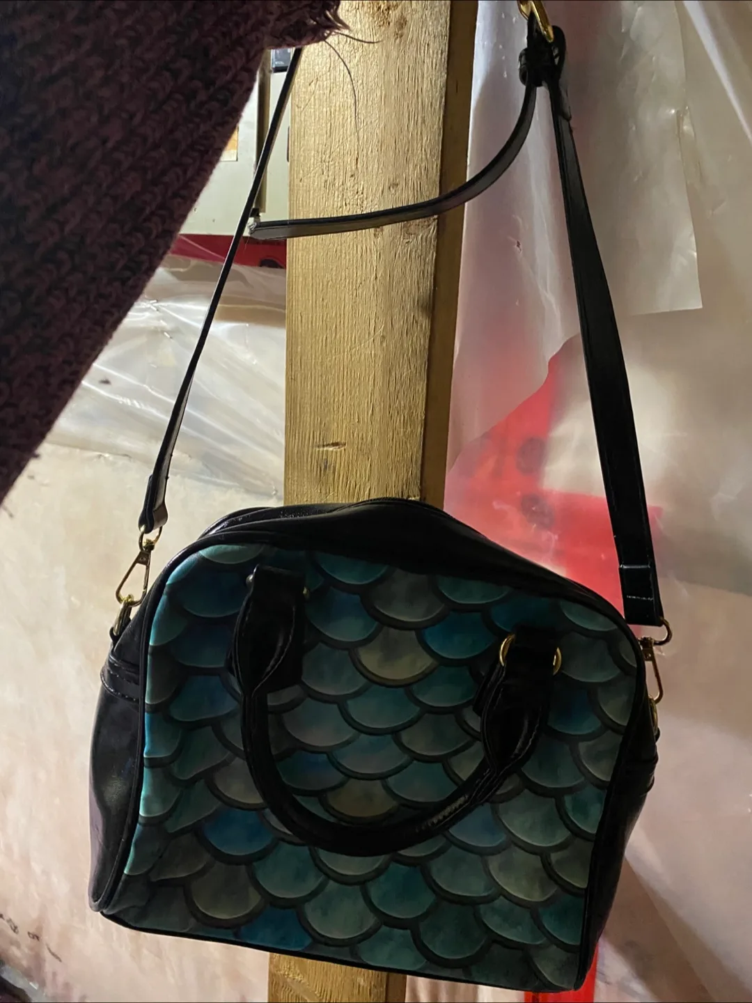 Mermaid Scale Pattern Handbag image indicator(3)