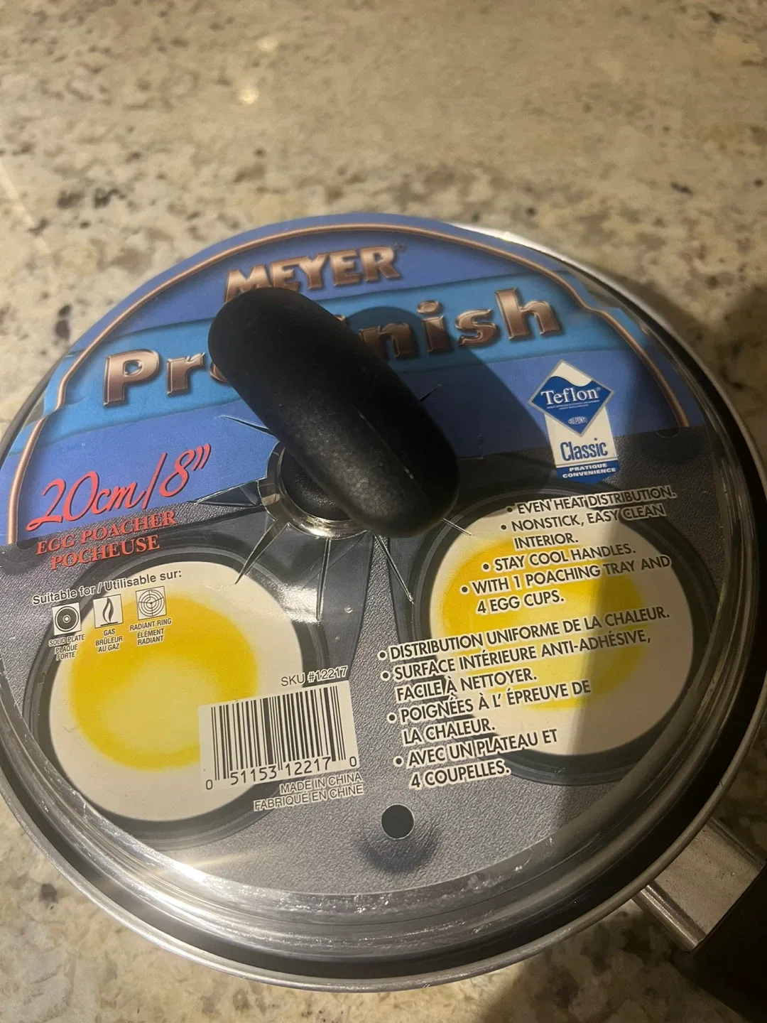 Egg Poacher Pan with Lid image indicator(1)