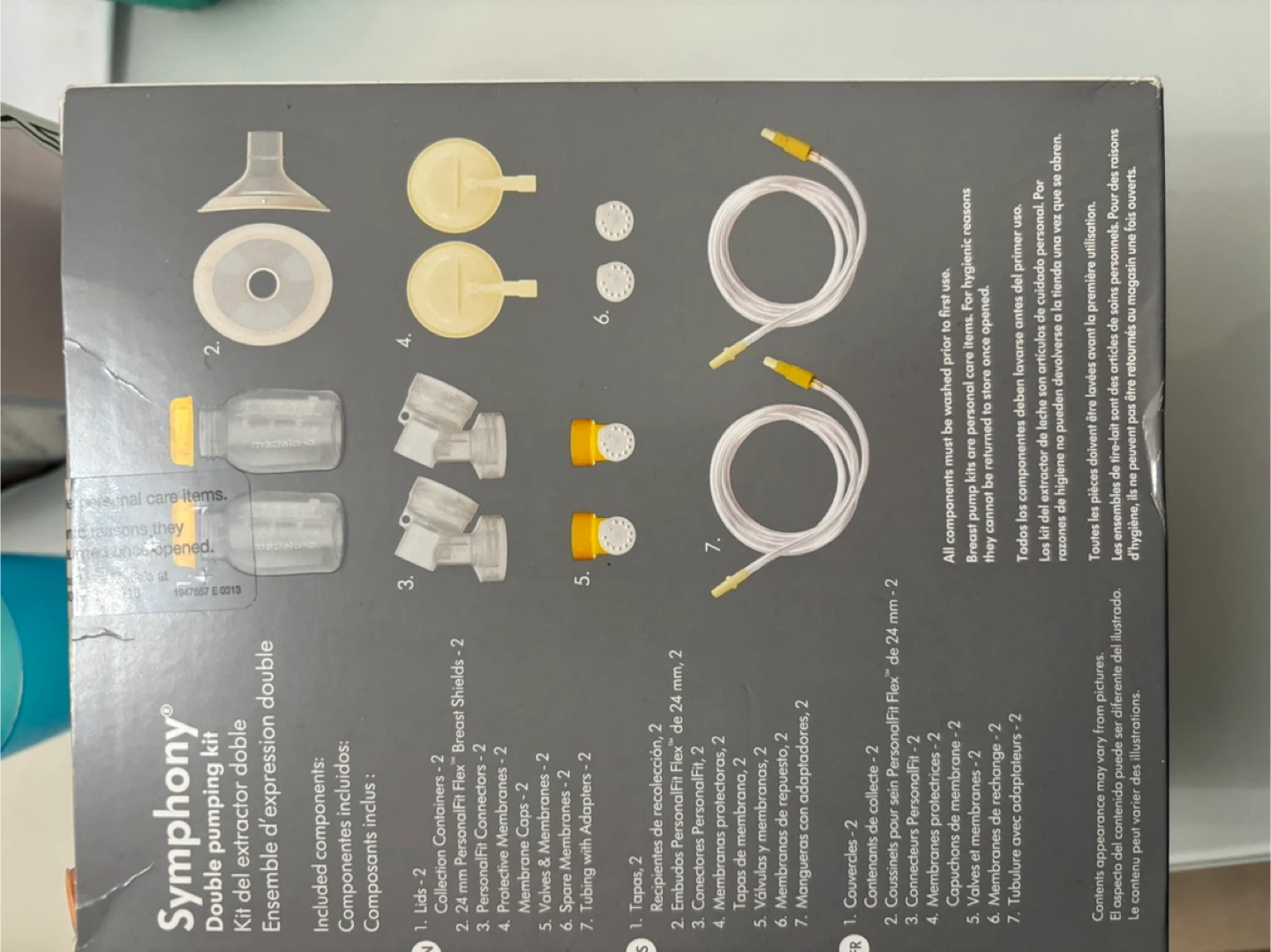Medela Symphony Double Pumping Kit - New - photo 2