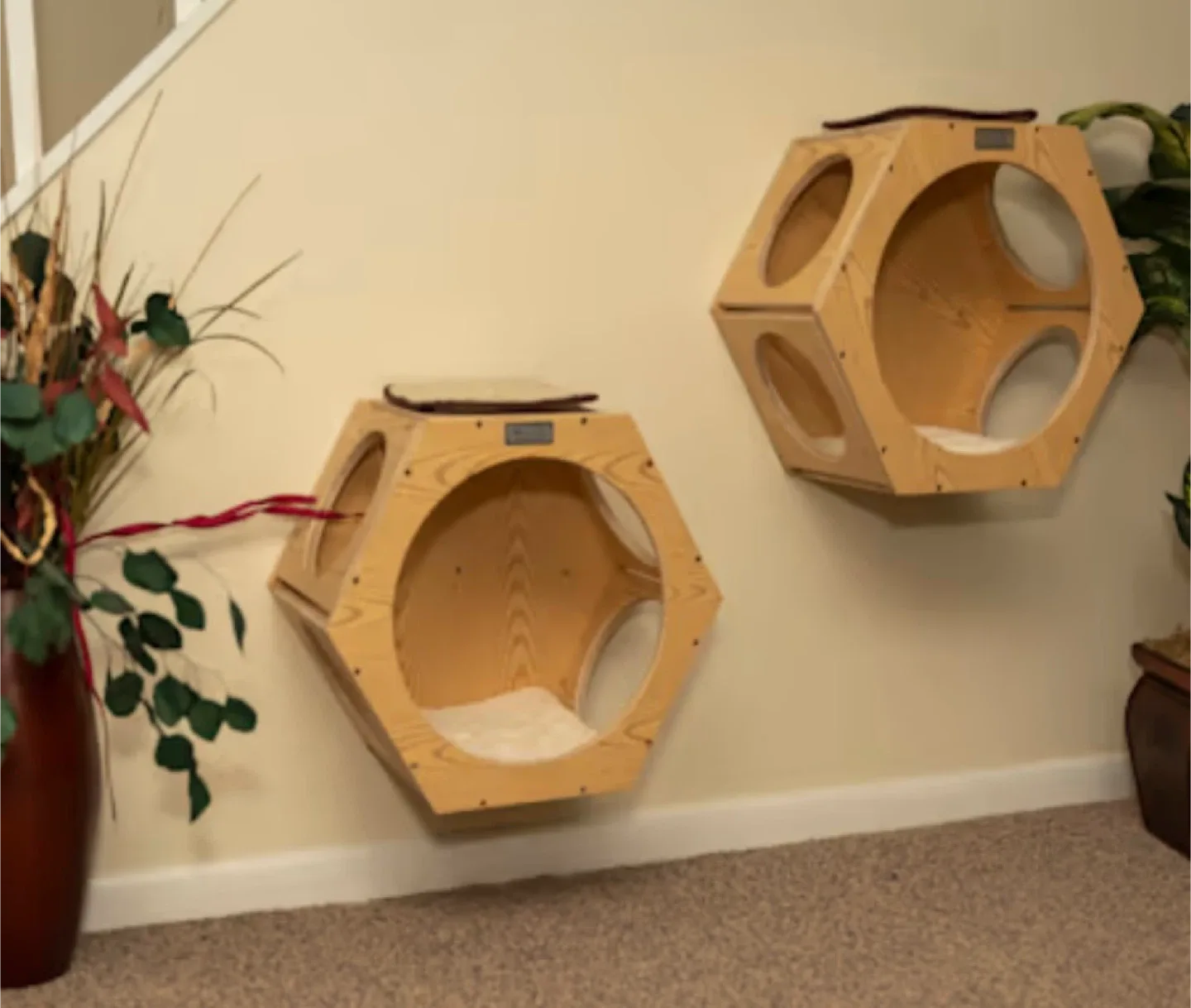 Armarkat Wall Mounted Cat Bed 2 count- W2107A (Unopened!)