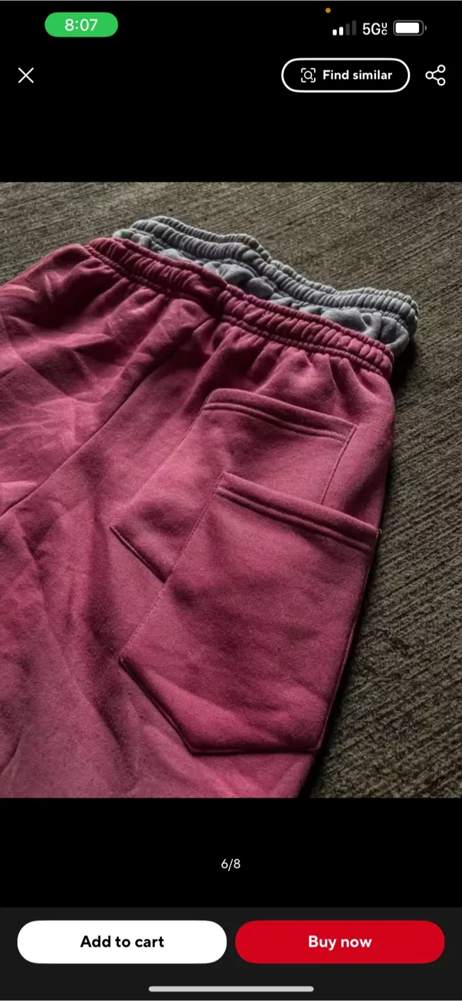 Ksubi Pink Sweatpants image indicator(3)