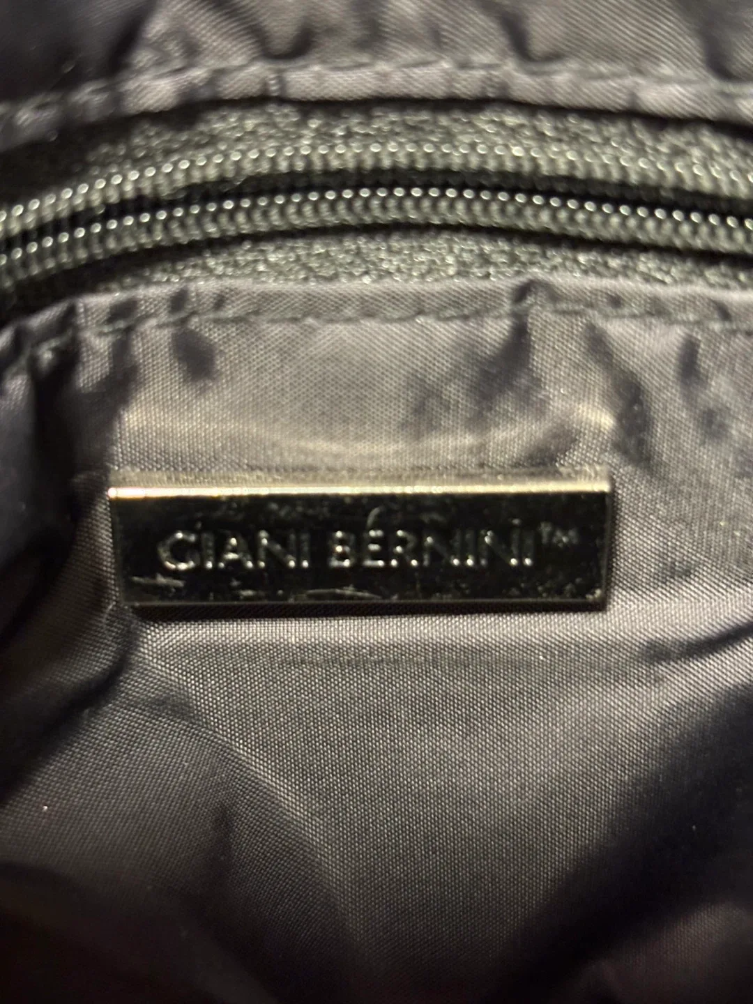 Gianni Bernini Black Leather Crossbody Bag image indicator(5)