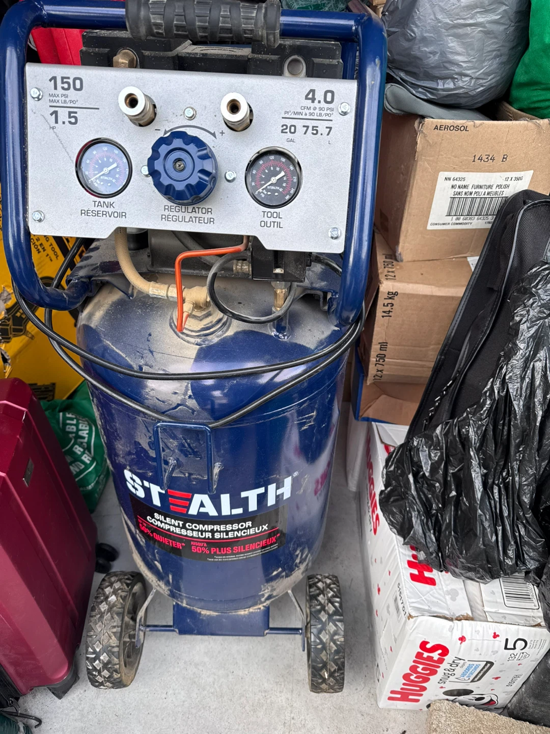 Stealth 150 PSI Air Compressor - photo 2