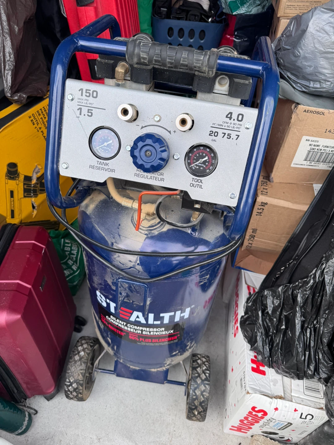 Stealth 150 PSI Air Compressor - photo 3