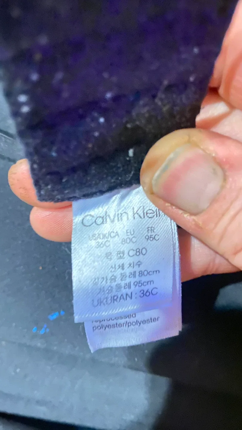 Calvin Klein Black Bra - Size 36C image indicator(3)