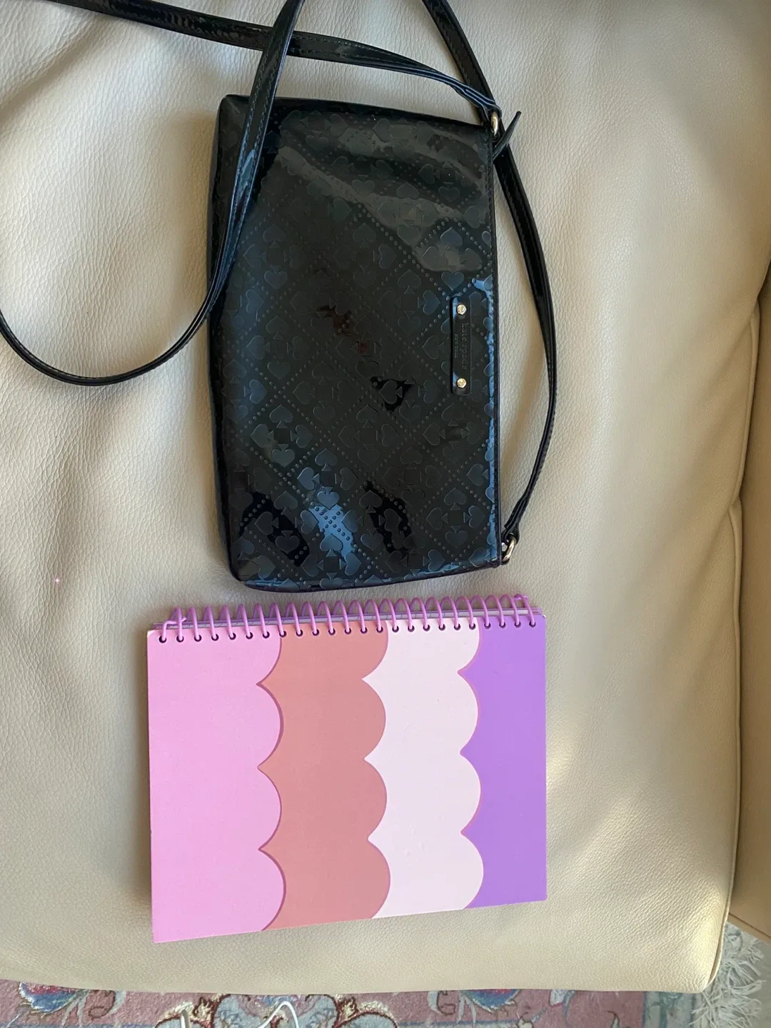 Kate Spade Bundle  Crossbody Bag and note book image indicator(5)