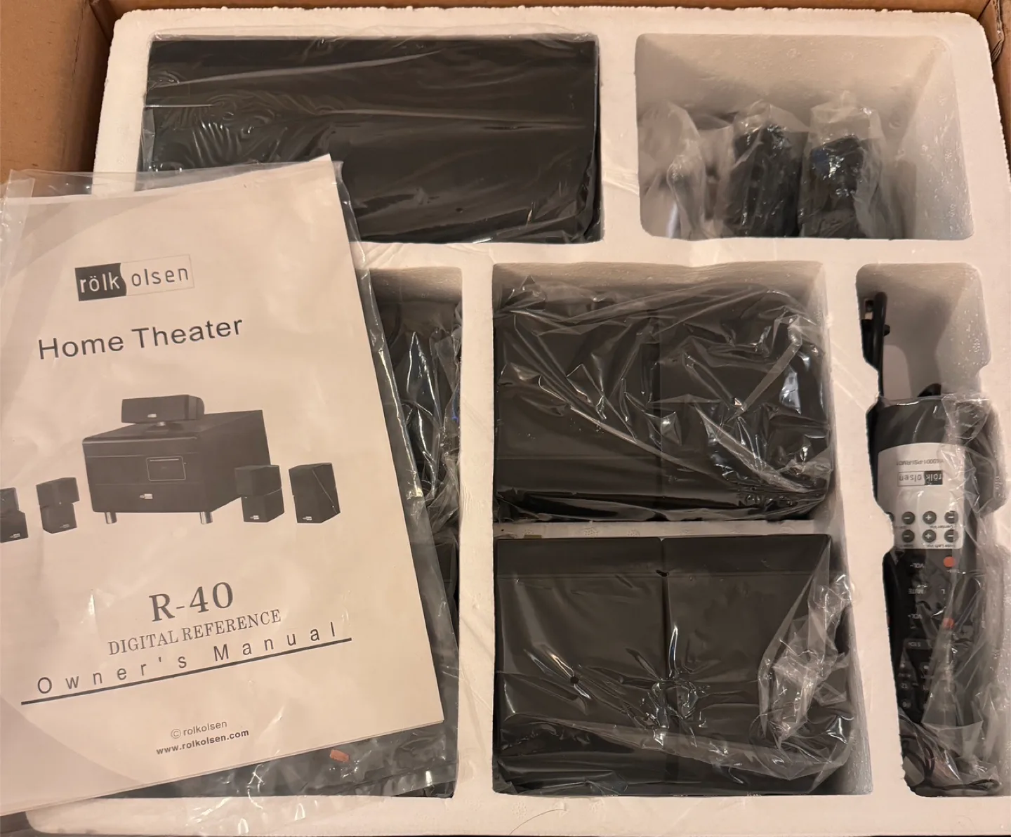 New never used home theatre system image indicator(3)