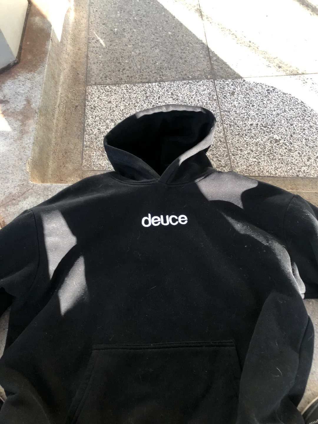Deuce Black Hoodie - Underdog Mentality