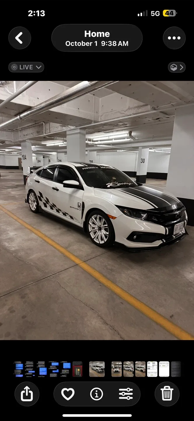 Honda Civic Sport - White