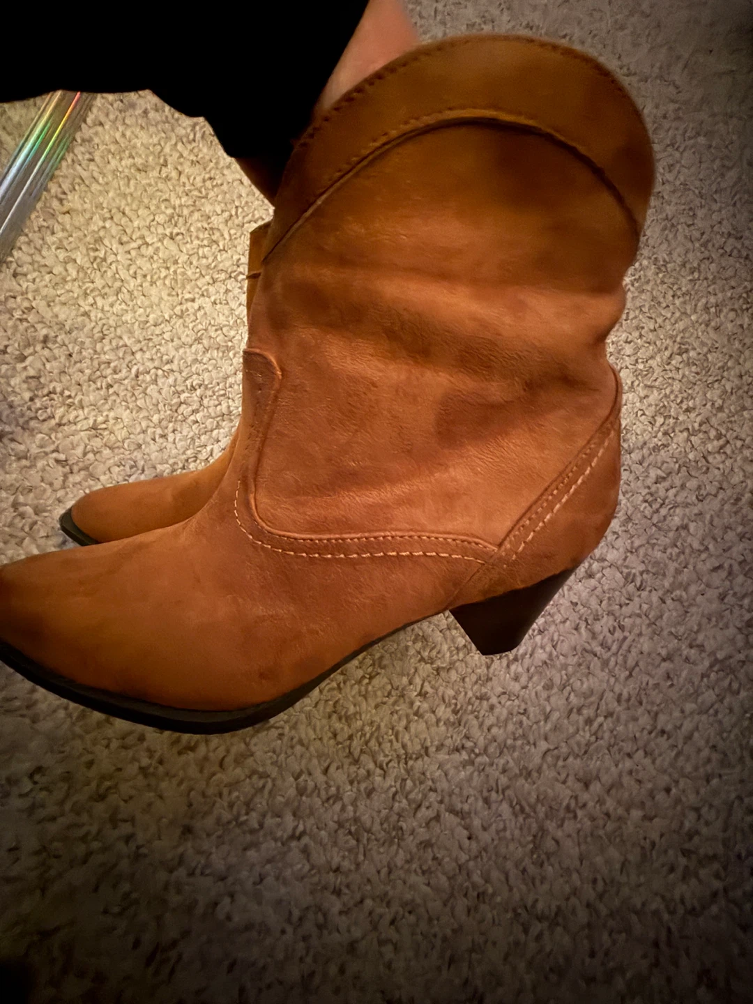 NWT Women’s Brown Cowboy Boots - Size 9 - photo 3