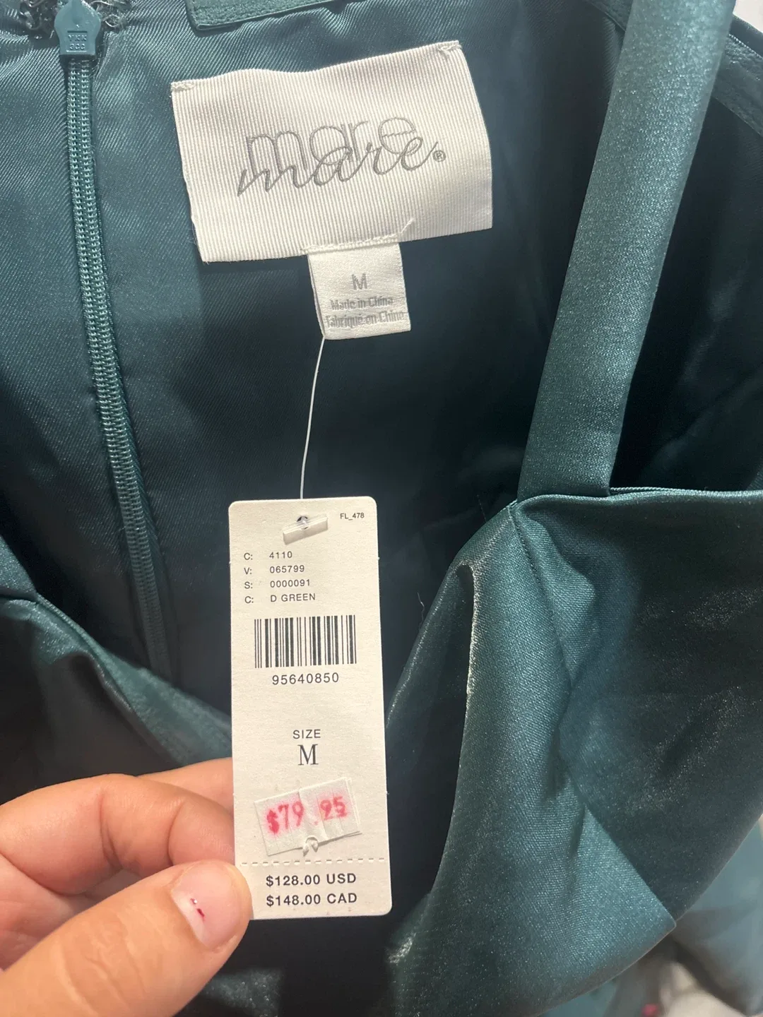 Mare Mare Emmy Satin Corset Top - Size M image indicator(3)