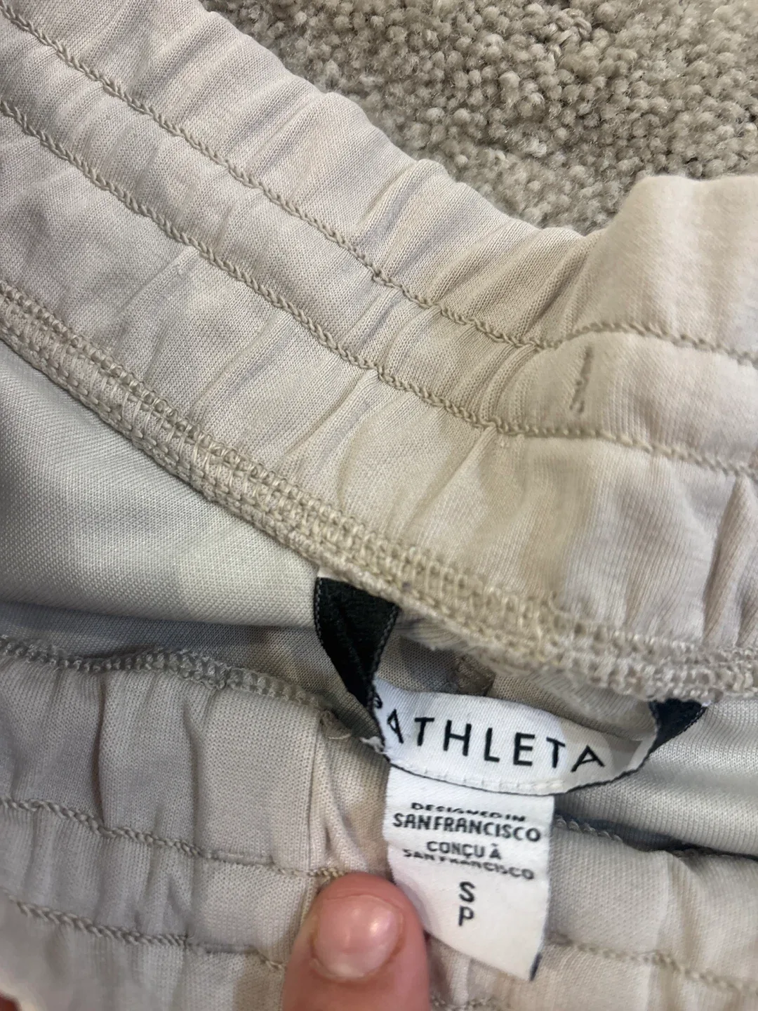 Athleta Beige Pants Size Small image indicator(5)