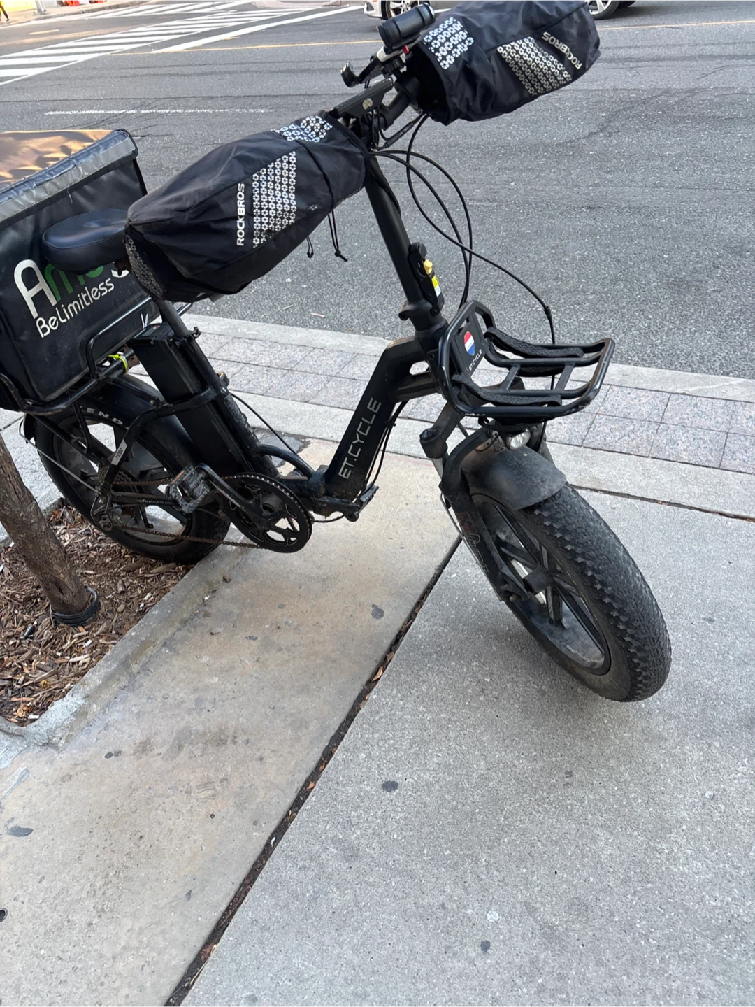 ET cycle Electric Bike F1000 model foldable