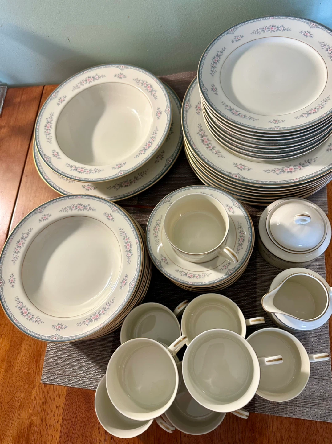 Mikasa L8677 Tea Rose Dinnerware Set - photo 2