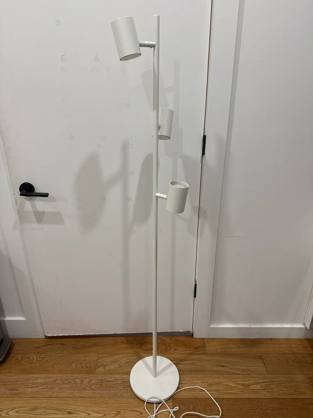IKEA NYMÅNE floor lamp with 3-spotlights