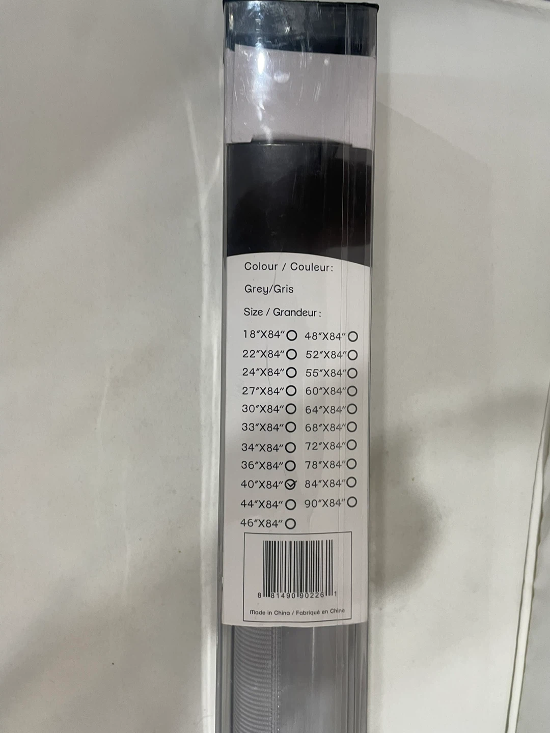 New Cordless Window Blind, Grey, 40"x84" - photo 4