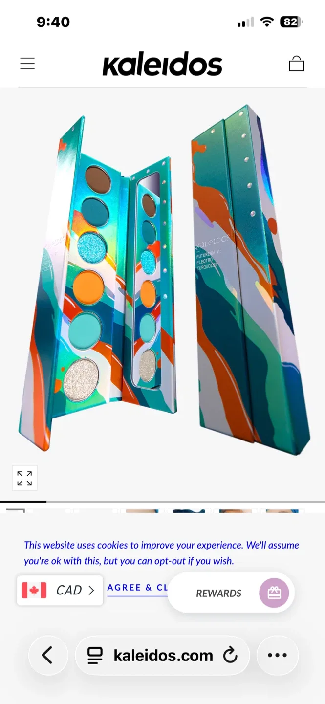 Kaleidos Futurescape Eyeshadow Palette