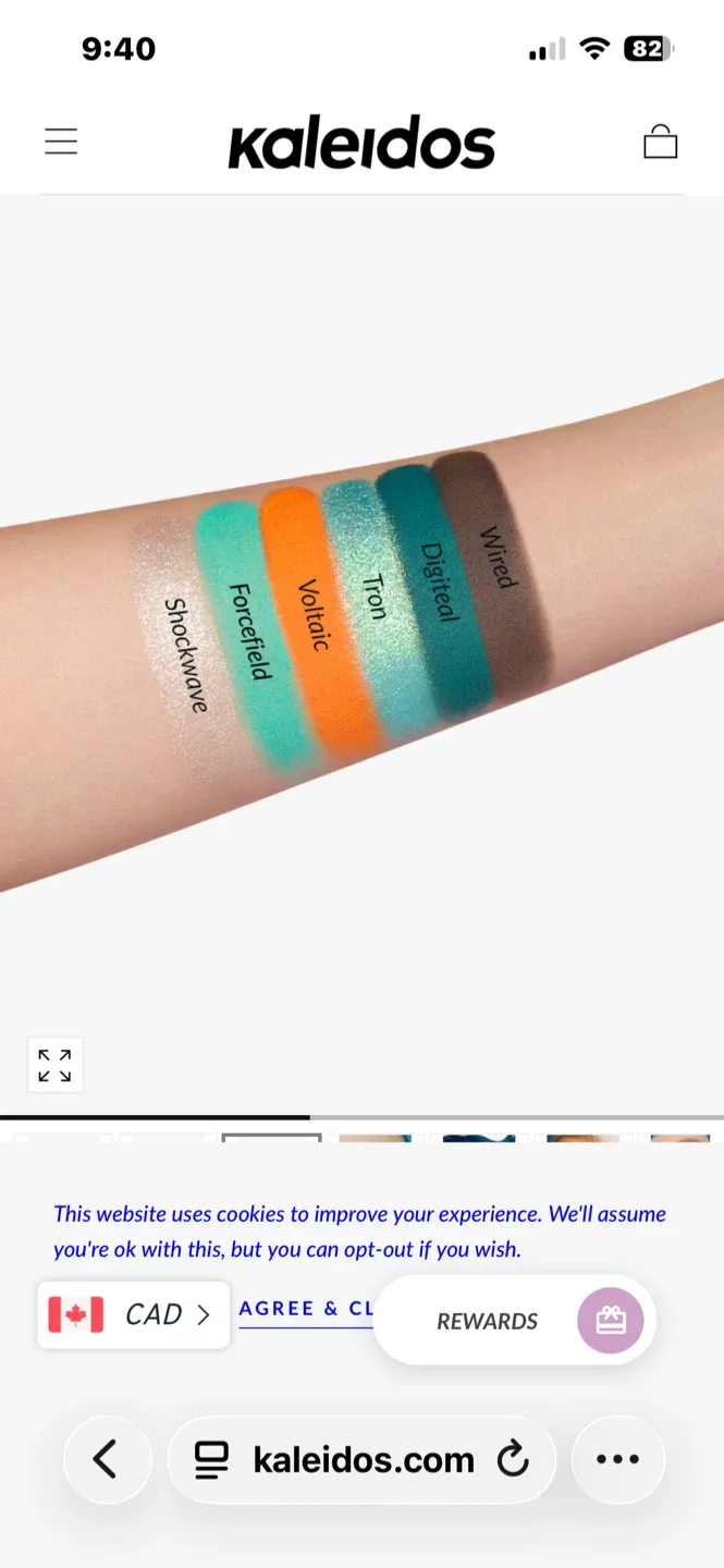 Kaleidos Futurescape Eyeshadow Palette image indicator(2)