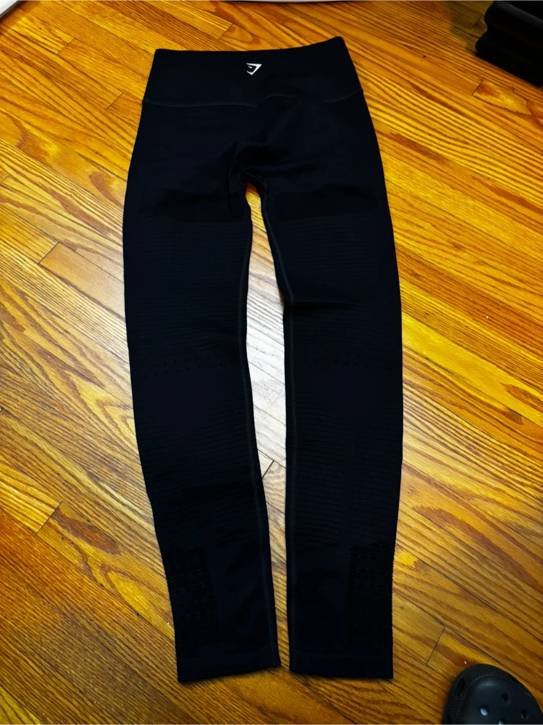 Gymshark Black Leggings - Size M image indicator(3)