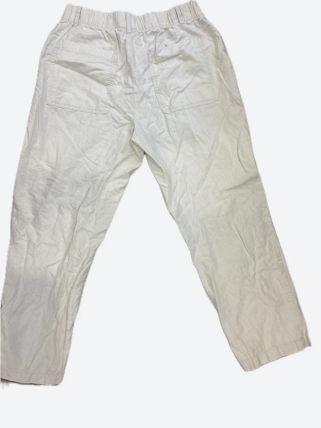 GAP Beige Linen Blend Pants - Size M