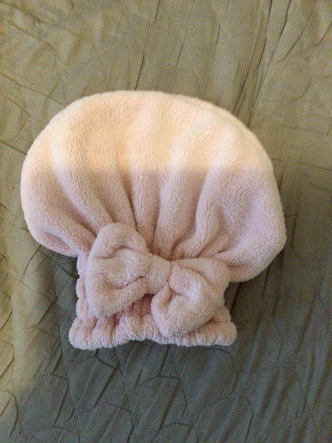 Pink Hair Drying Towel Wrap - photo 2