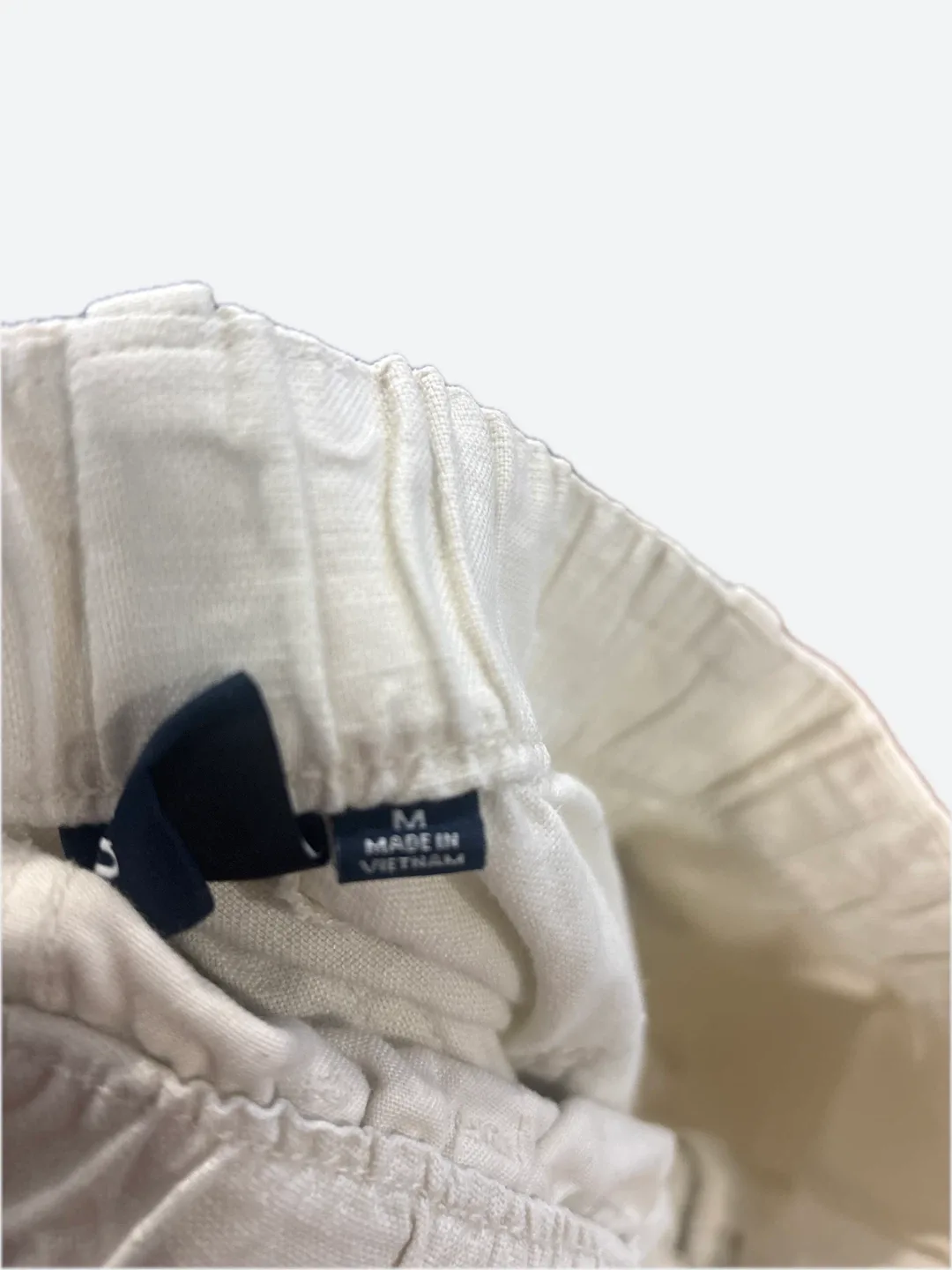 GAP Beige Linen Blend Pants - Size M image indicator(5)