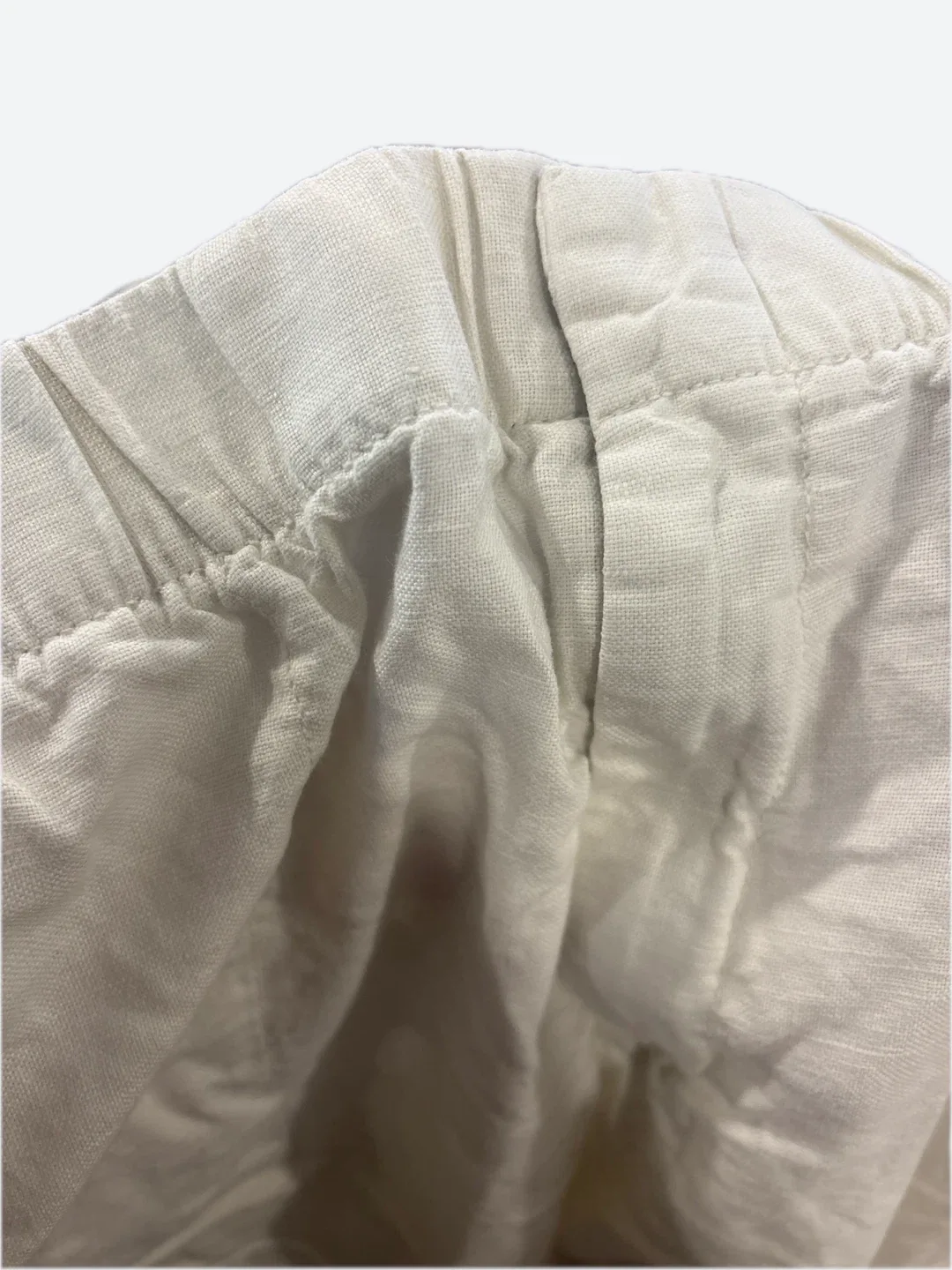 GAP Beige Linen Blend Pants - Size M image indicator(6)