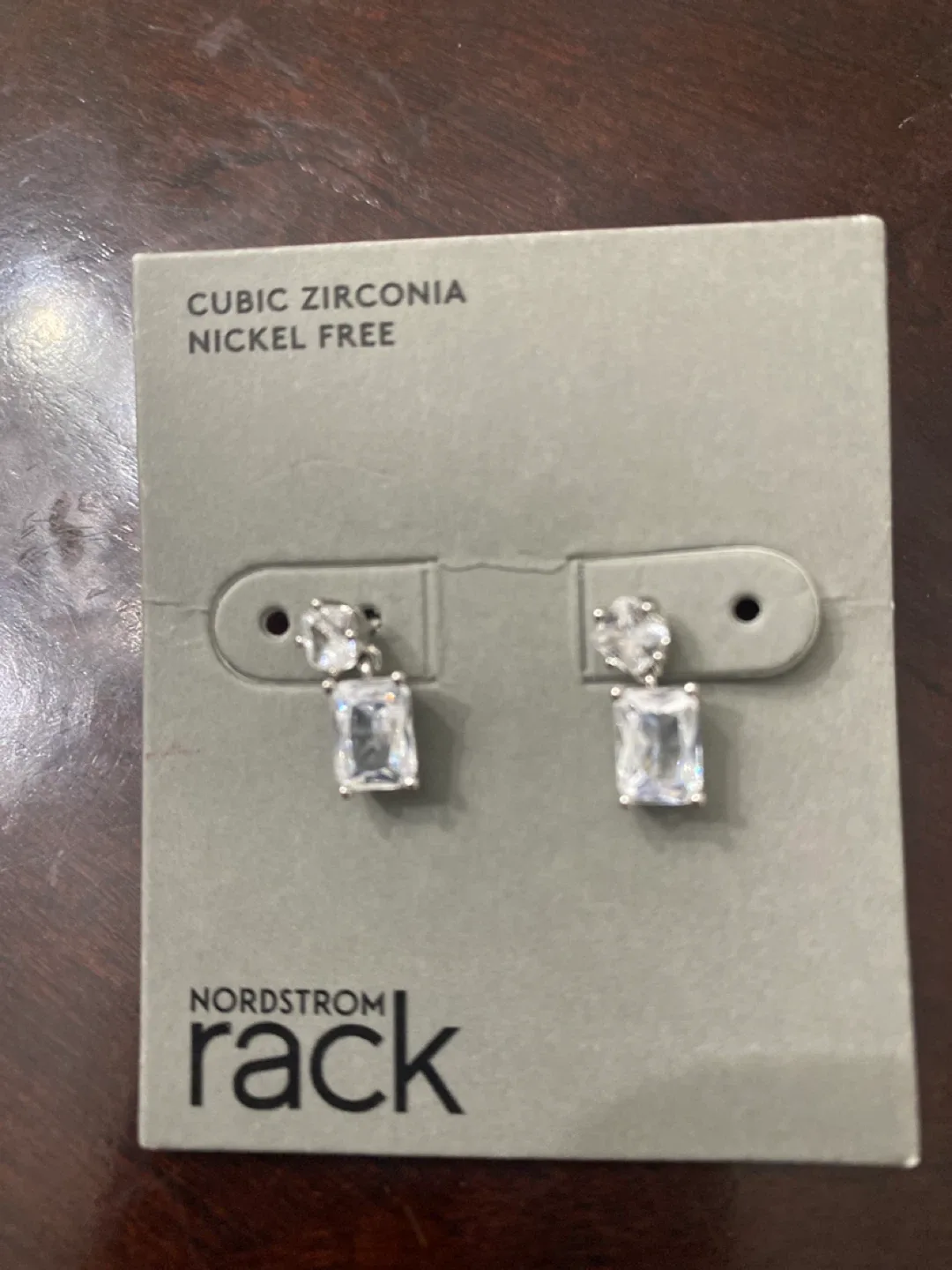 Nordstrom Rack Cubic Zirconia Earrings