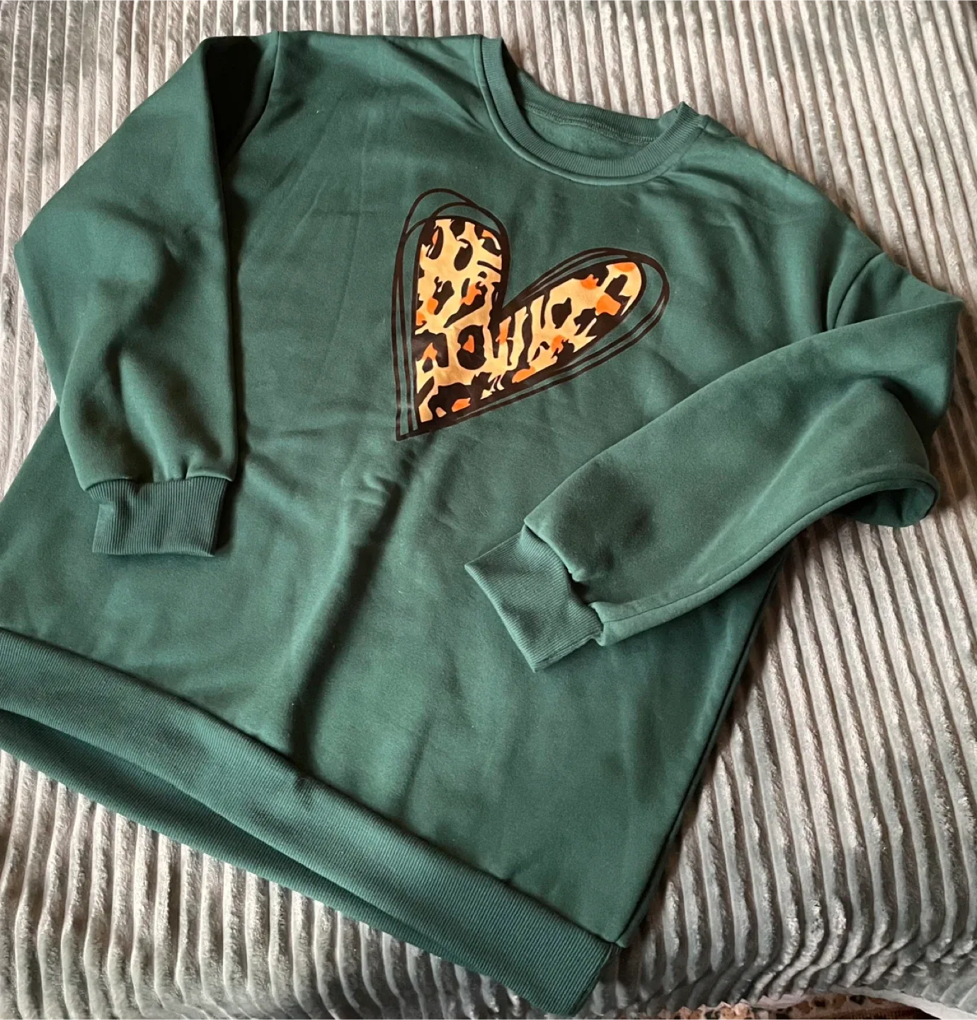 NEW EMERALD GREEN SWEATSHIRT