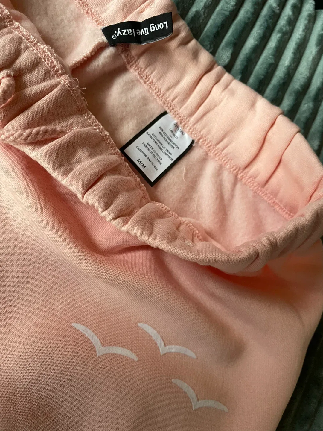 New Long Live Lazy Peach Joggers - M/M image indicator(2)