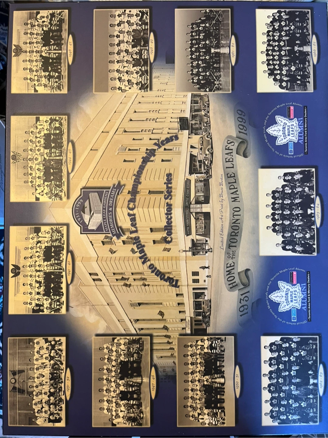 Toronto Maple Leafs Collector Series Framed Print