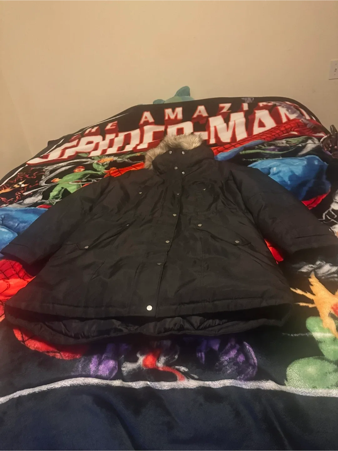 Vero Moda Black Parka - Size US 18 image indicator(4)