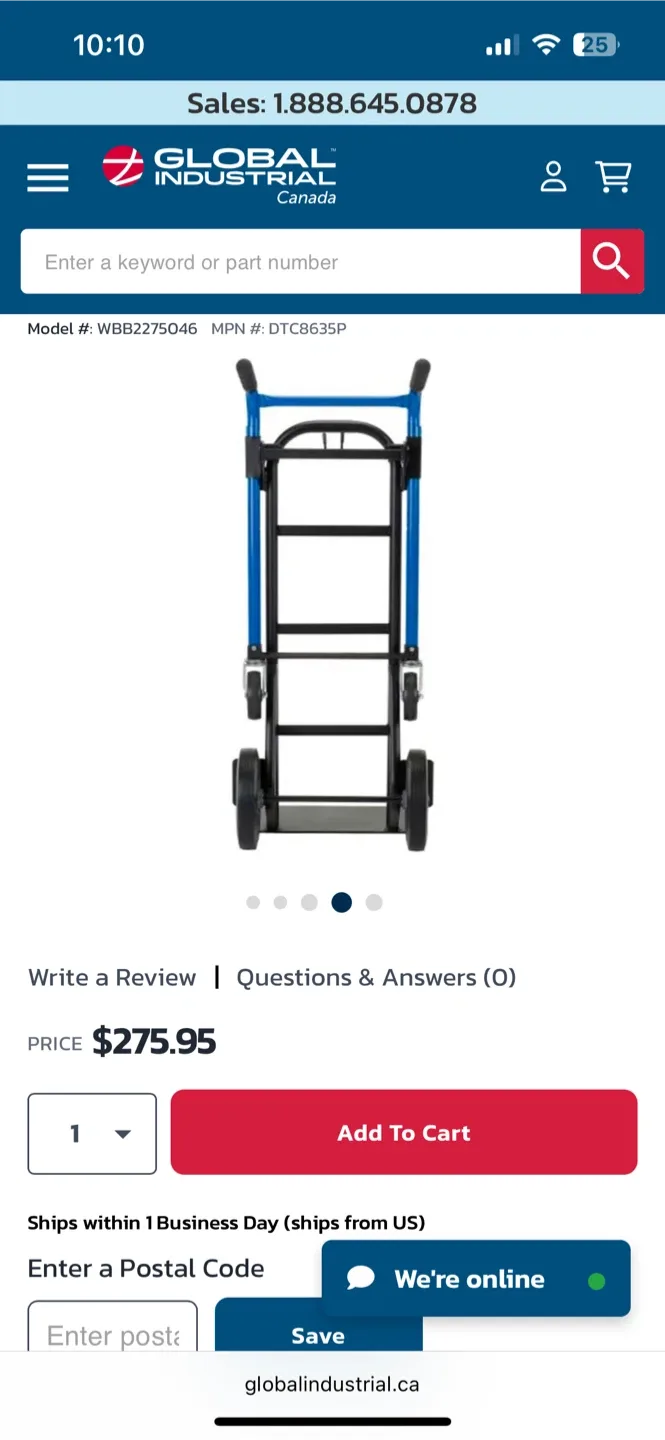 Harper DTC8635P 4-in-1 Convertible Hand Truck image indicator(6)