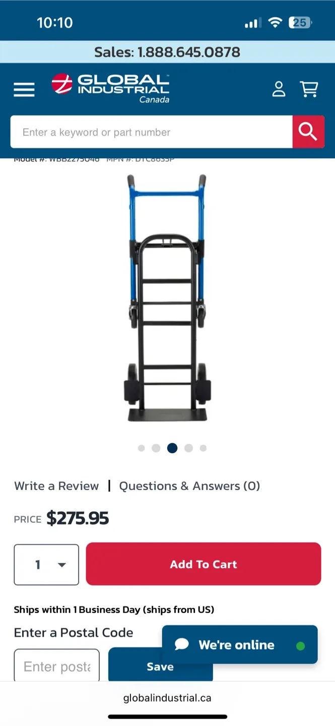 Harper DTC8635P 4-in-1 Convertible Hand Truck image indicator(5)