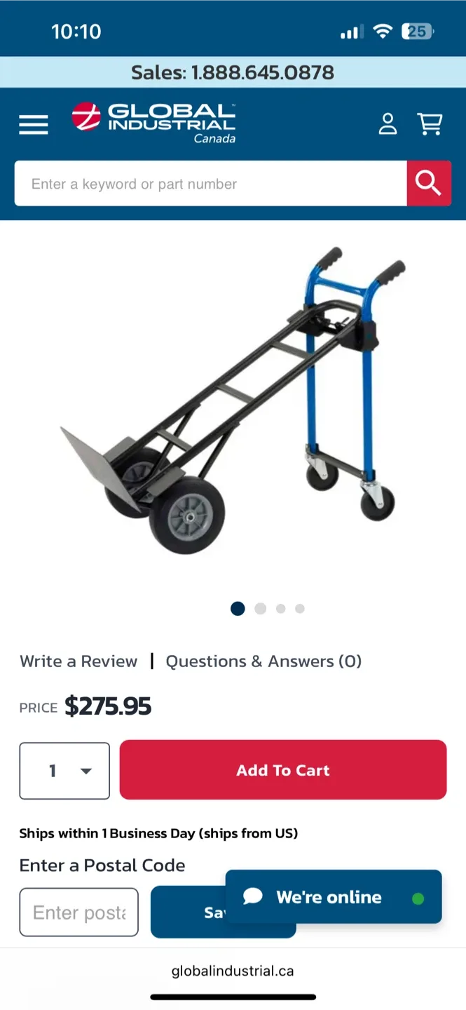 Harper DTC8635P 4-in-1 Convertible Hand Truck image indicator(2)