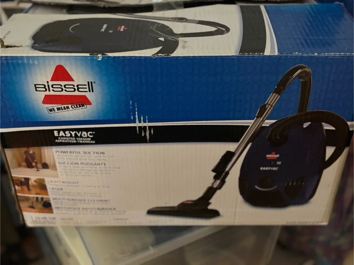Used Bissell Easy Vac Canister Vacuum - Like New!