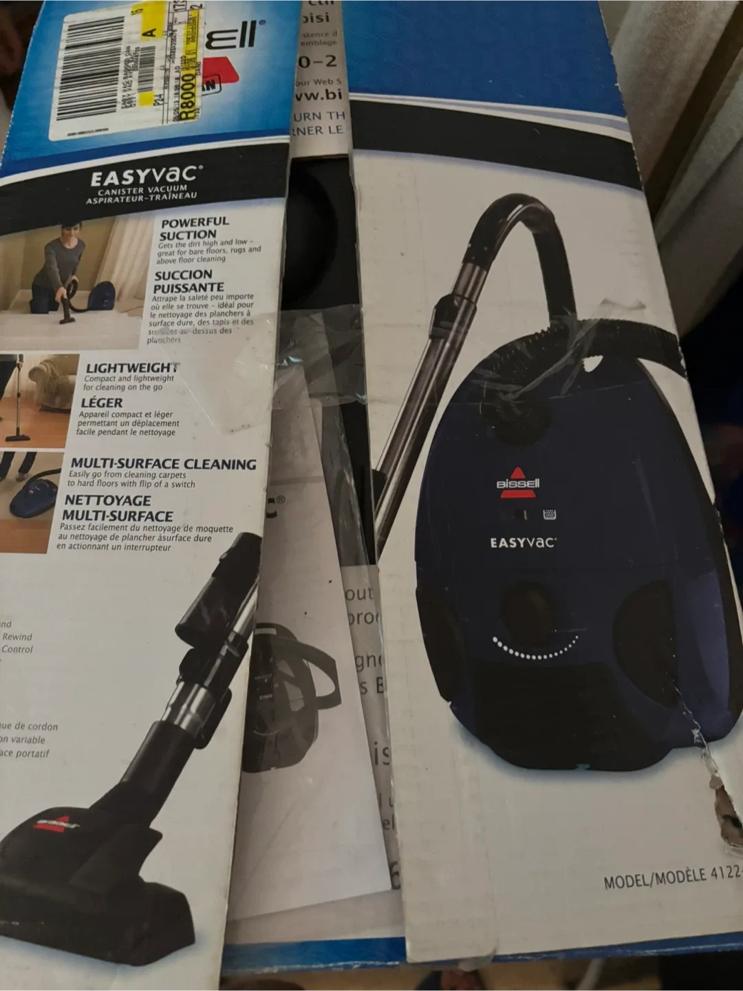 Used Bissell Easy Vac Canister Vacuum - Like New! image indicator(2)