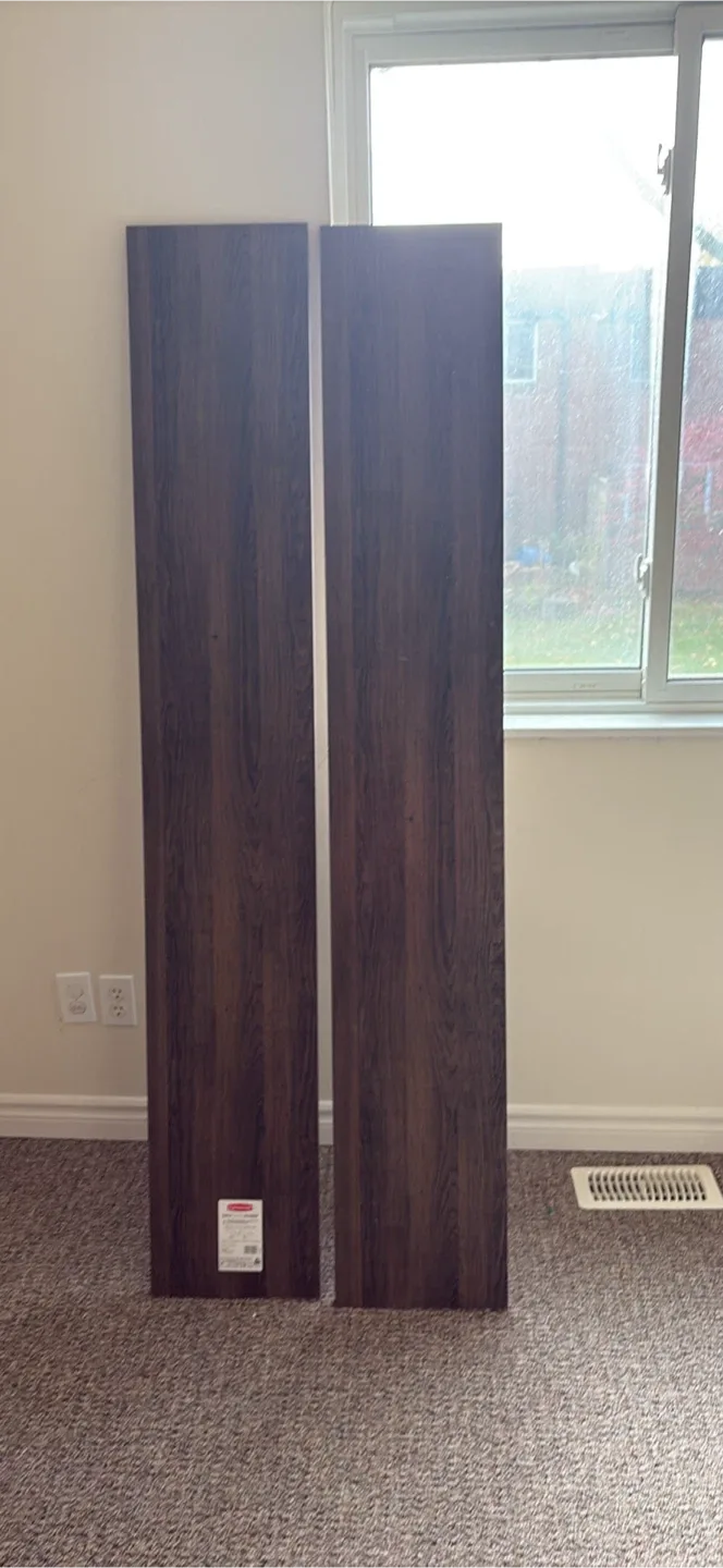 Rubbermaid Chestnut Oak Shelf