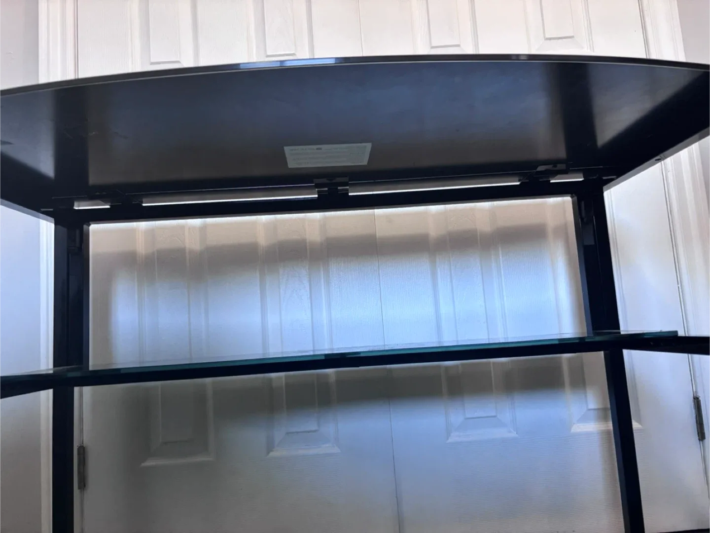 Black Glass Top Desk image indicator(7)