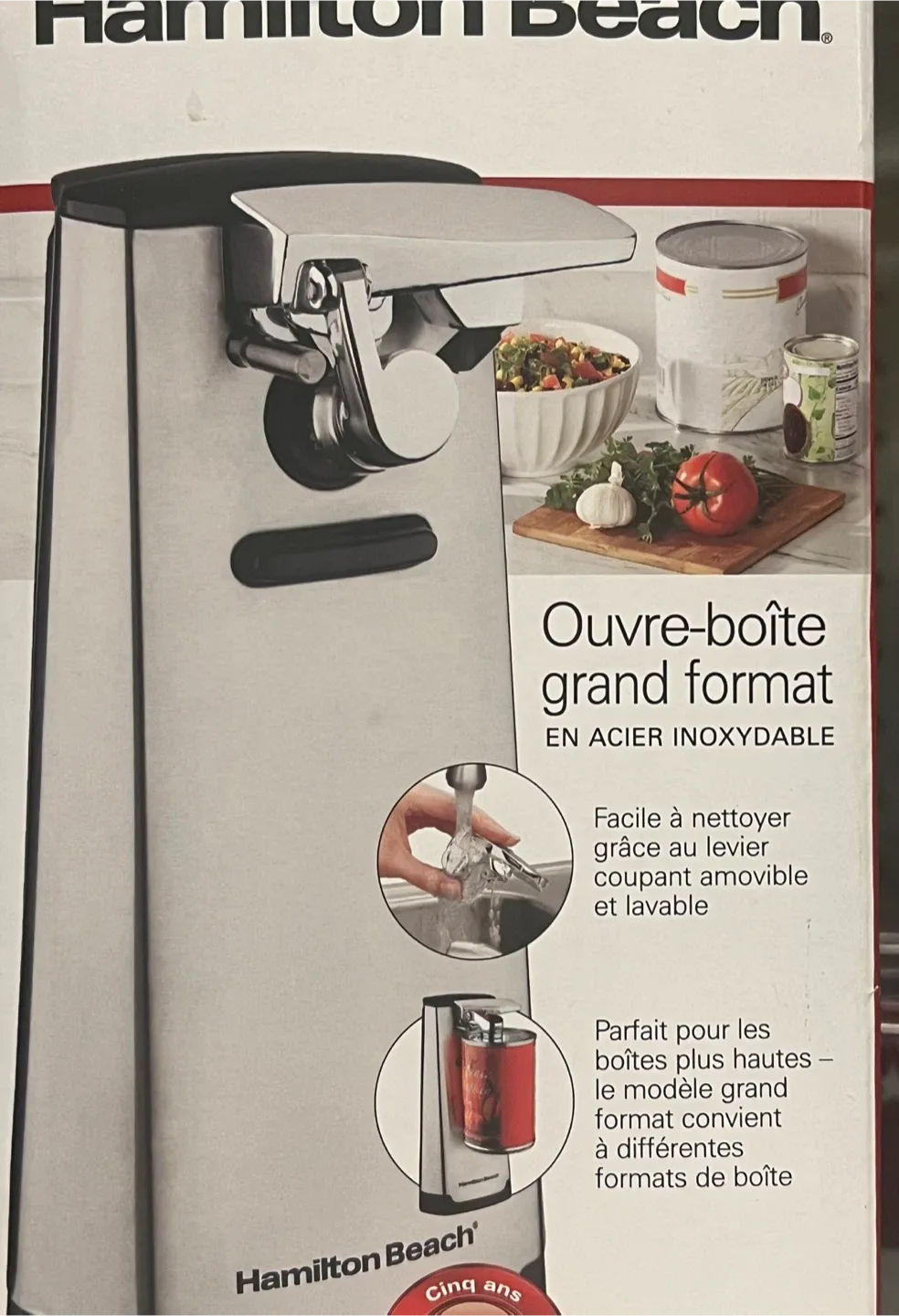 Hamilton Beach Extra-Tall Can Opener - Like New! image indicator(3)