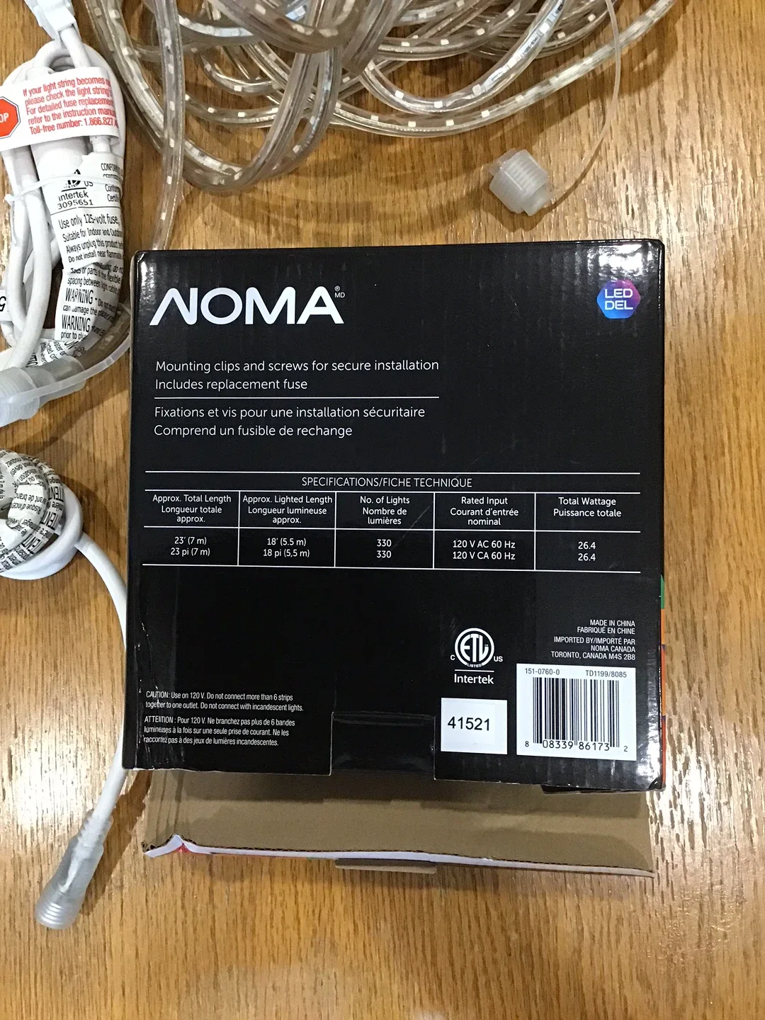 NOMA Flexible Light Strip - 23 ft image indicator(6)