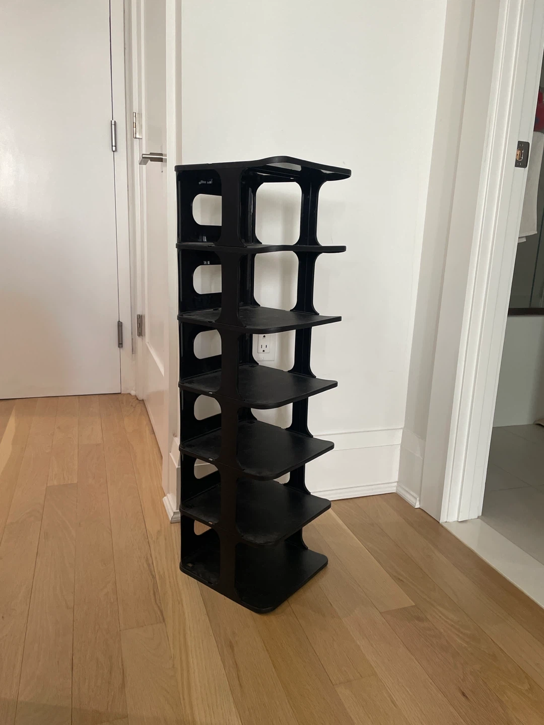 Black Shoe Rack - 6 Tier - photo 2